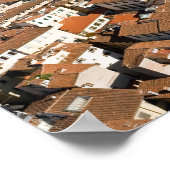 Aerial panoramic uitzicht of Florence - Toscane, I Poster (Hoek)