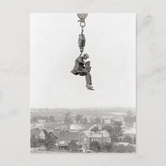 Aerial Photographer, 1925 Briefkaart (Voorkant)
