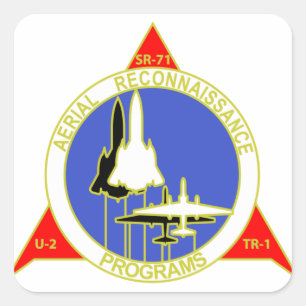 Aerial Reconnaissance Programme Insignia Vierkante Sticker