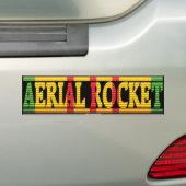 Aerial Rocket Vietnam Service Ribbon Sticker (Op auto)