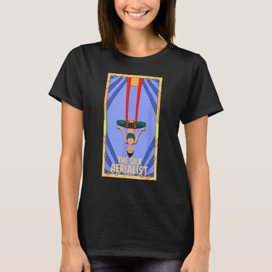 Aerial Silk The Silk Aerialist T-shirt (Voorkant)