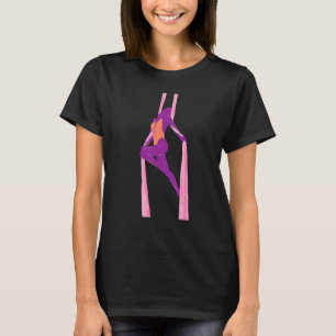 Aerial Silk Yoga Aerialist Yogi Dans Acrobatiek T-shirt