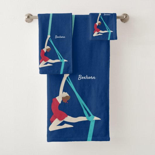 Aerial Silks Bad Handdoek (Insitu)