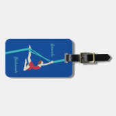 Aerial Silks Bagagelabel (Voorkant horizontaal)