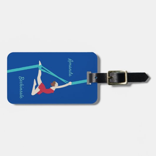 Aerial Silks Bagagelabel (Voorkant horizontaal)