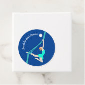 Aerial Silks Bedankjes Labels (In situ)