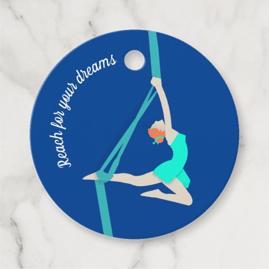 Aerial Silks Bedankjes Labels (Voorkant)