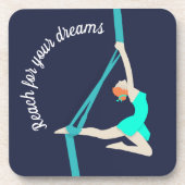 Aerial Silks Bier Onderzetter (Voorkant)