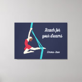Aerial Silks Canvas Afdruk (Voorkant)