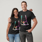 Aerial Silks Circus Yoga T-shirt (Unisex)