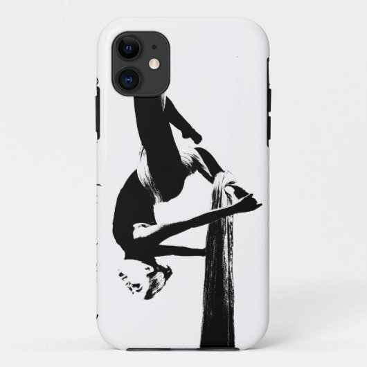 Aerial Silks Classic Black en White iPhone 5 Hoesj Case-Mate iPhone Case (Achterkant)