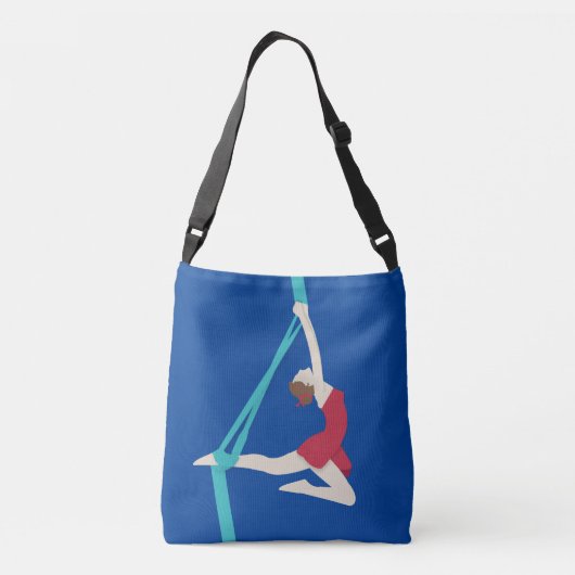 Aerial Silks Crossbody Tas (Achterkant)