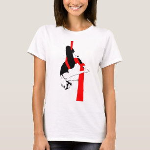 Aerial Silks Dancer Gemini Pose T-shirt