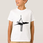 Aerial Silks Dancer T-shirt (Voorkant)