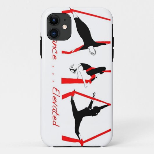 Aerial Silks Dans verhoogde iPhone 5 Hoesje (Achterkant)