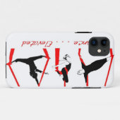 Aerial Silks Dans verhoogde iPhone 5 Hoesje (Achterkant (horizontaal))