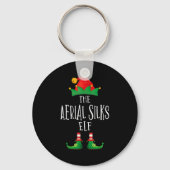 Aerial Silks Elf Shirt Family Matching Pajamas Chr Sleutelhanger (Voorkant)
