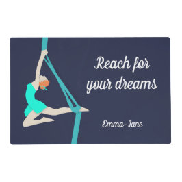 Aerial Silks Gelamineerde Placemat