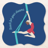 Aerial Silks Kartonnen Onderzetters (Voorkant)