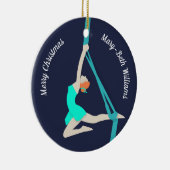 Aerial Silks Keramisch Ornament (Rechts)