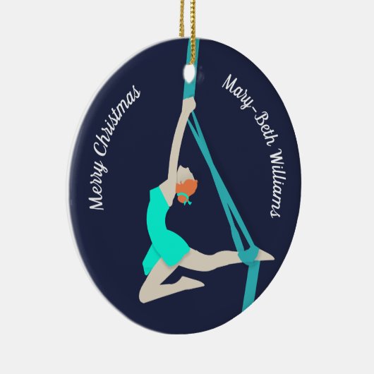 Aerial Silks Keramisch Ornament (Rechts)