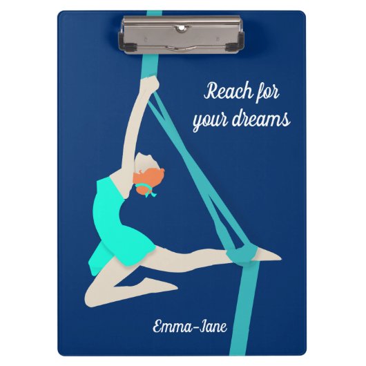 Aerial Silks Klembord (Voorkant)