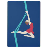 Aerial Silks Klembord (Achterkant)