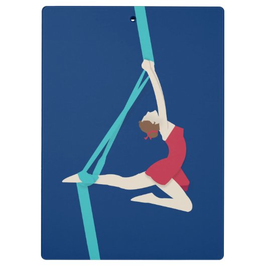 Aerial Silks Klembord (Achterkant)