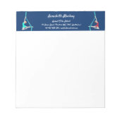 Aerial Silks Notitieblok (Voorkant)