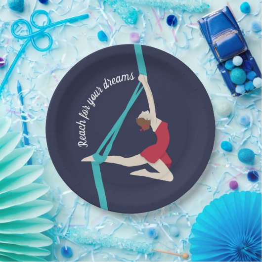 Aerial Silks Papieren Bordje (Feest)
