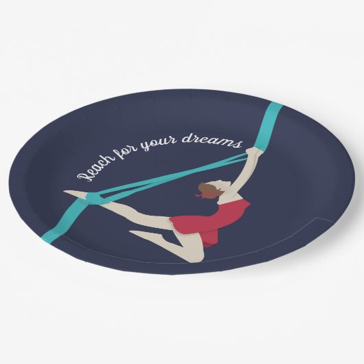 Aerial Silks Papieren Bordje (Gekanteld)