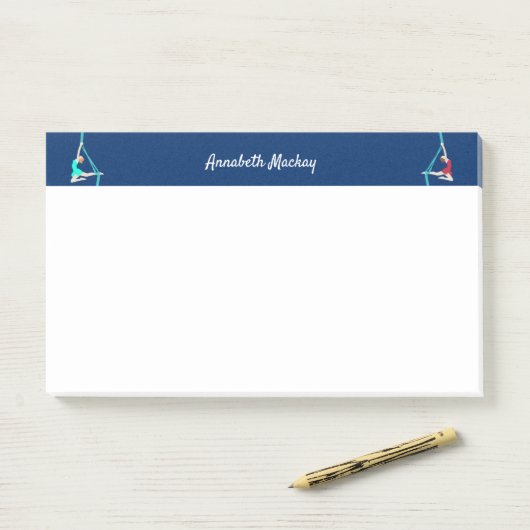 Aerial Silks Post-it® Notes (Op bureau)