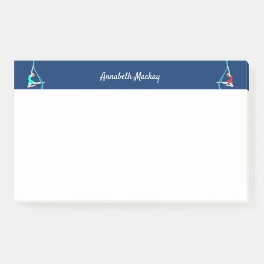 Aerial Silks Post-it® Notes (Voorkant)