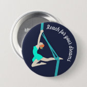 Aerial Silks Ronde Button 7,6 Cm (Voorkant /achterkant)