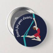 Aerial Silks Ronde Button 7,6 Cm (Voorkant /achterkant)