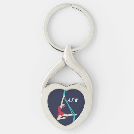 Aerial Silks Sleutelhanger (Voorkant)
