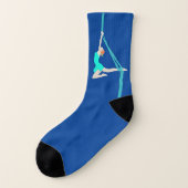 Aerial Silks Sokken (Links - buitenkant)