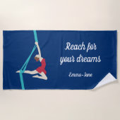 Aerial Silks Strandlaken (Voorkant)