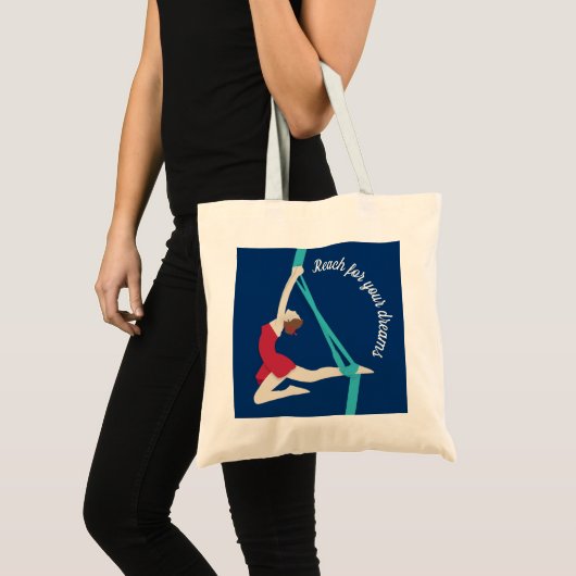Aerial Silks Tote Bag (Voorkant (product))