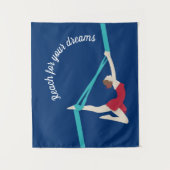 Aerial Silks Wandkleed (Voorkant)