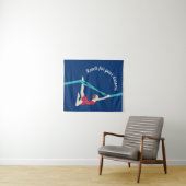 Aerial Silks Wandkleed (In Situ (horizontaal))