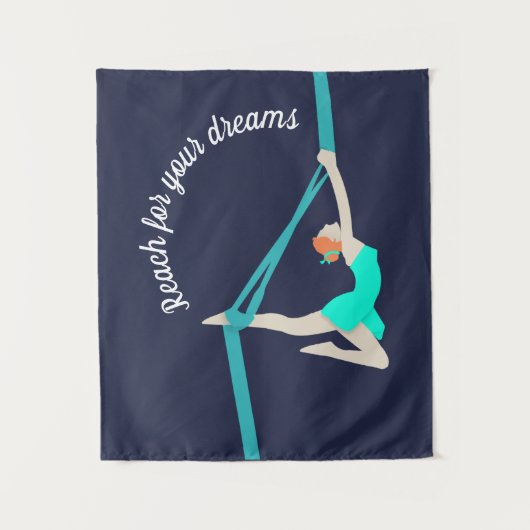 Aerial Silks Wandkleed (Voorkant)