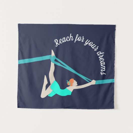 Aerial Silks Wandkleed (Voorkant (horizontaal))