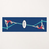 Aerial Silks Yogamat (Voorkant (horizontaal))