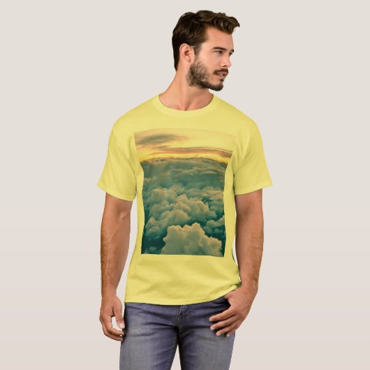 Aerial Sunset T-shirt (Voorkant volledig)