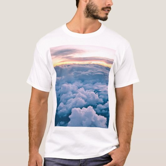 Aerial Sunset T-shirt (Voorkant)