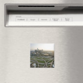 Aerial uitzicht in het centrum van Dallas, Texas Magneet (Insitu (Vaatwasser))