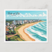 Aerial Uitzicht Punta del Este Uruguay Reizen Briefkaart (Voorkant)