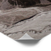 AERIAL UITZICHT VAN DE MOUNTAINERINGEN POSTER (Hoek)