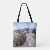 AERIAL UITZICHT VAN DE MOUNTAINERINGEN TOTE BAG (Achterkant)